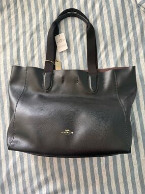 Coach Black Derby Tote
